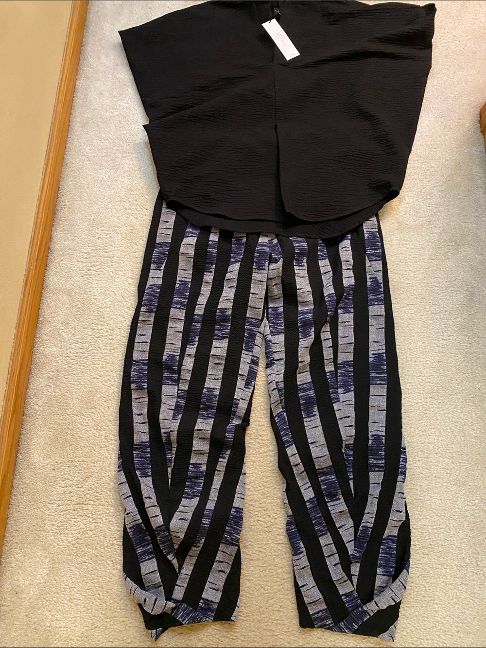 Top and pants set by Maria Cornejo , size 6, new